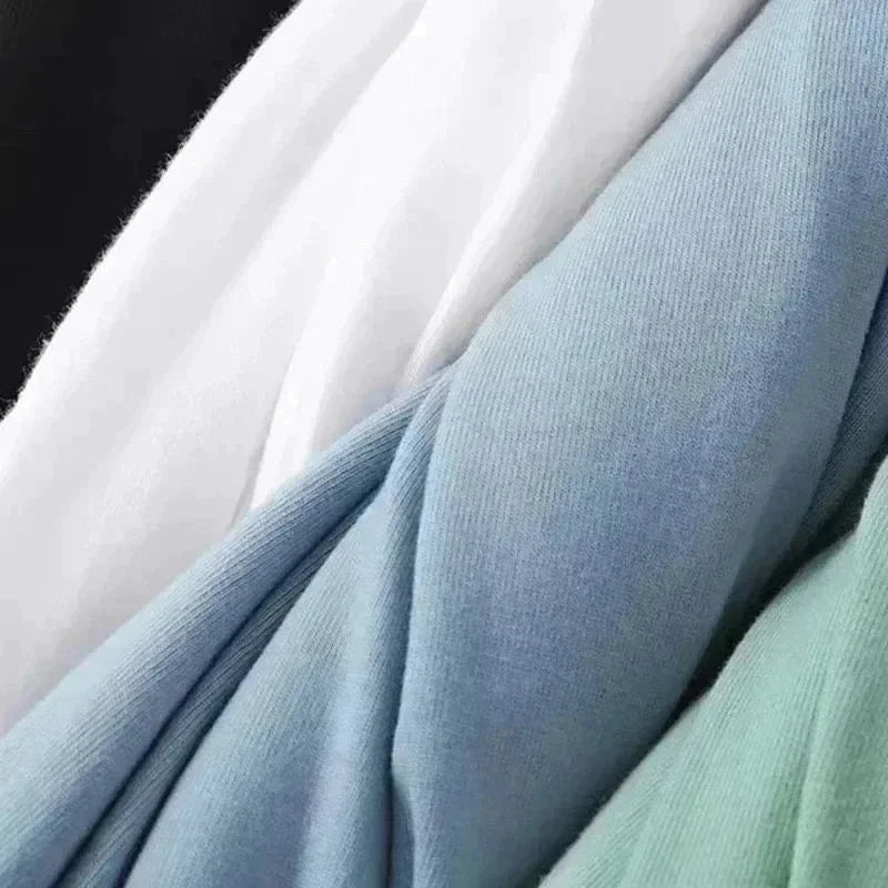 American Style Summer Cotton Short Sleeve T-Shirt, Fashion Crew Neck Versatile Tops for Men Women, Young Ins Style vintage