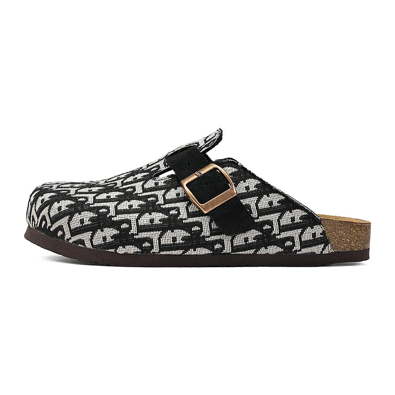 Comfortable Slip-On Slippers Spring 2026 Trendy Streetwear Mules Convenient Easy-To-Wear Breathable Flat Heel Design Sandals