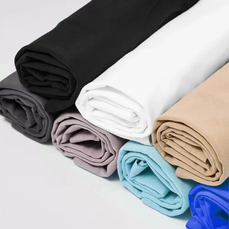 American Style Summer Cotton Short Sleeve T-Shirt, Fashion Crew Neck Versatile Tops for Men Women, Young Ins Style vintage
