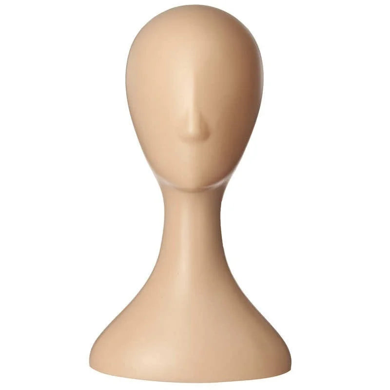 New Hair Salon Hairdressing Practice Training Human Head With Clamp