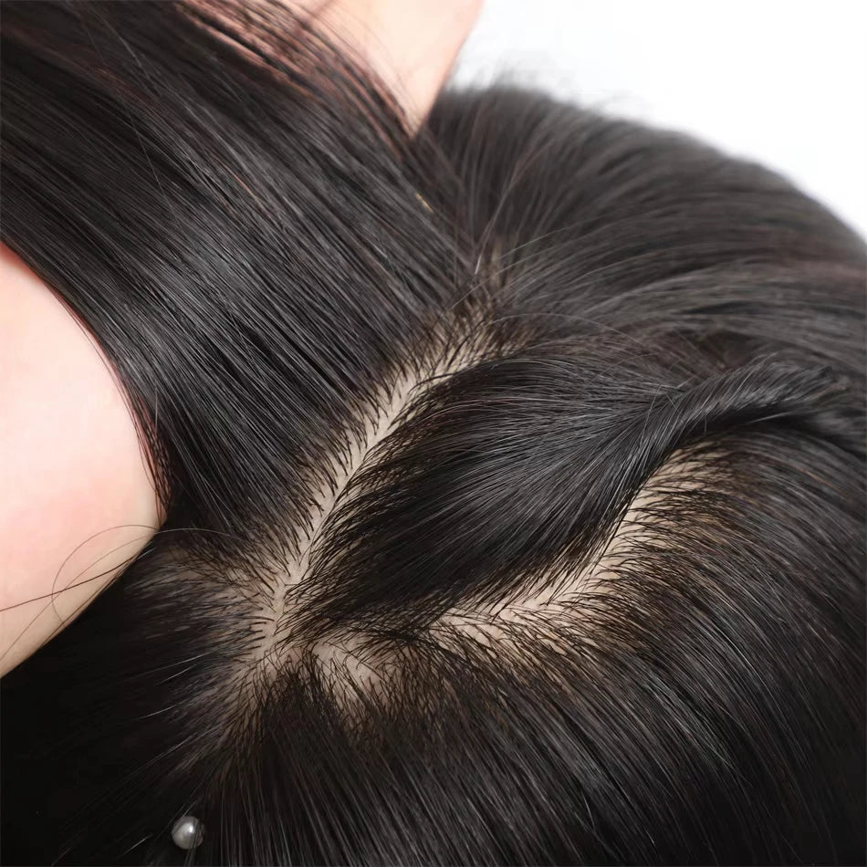 100% Human Hair Wig for  Women Natural Short Bob Style Real Hair Comfortable Breathable Cap Lightweight Daily Wear for Women