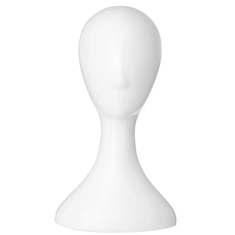 New Hair Salon Hairdressing Practice Training Human Head With Clamp