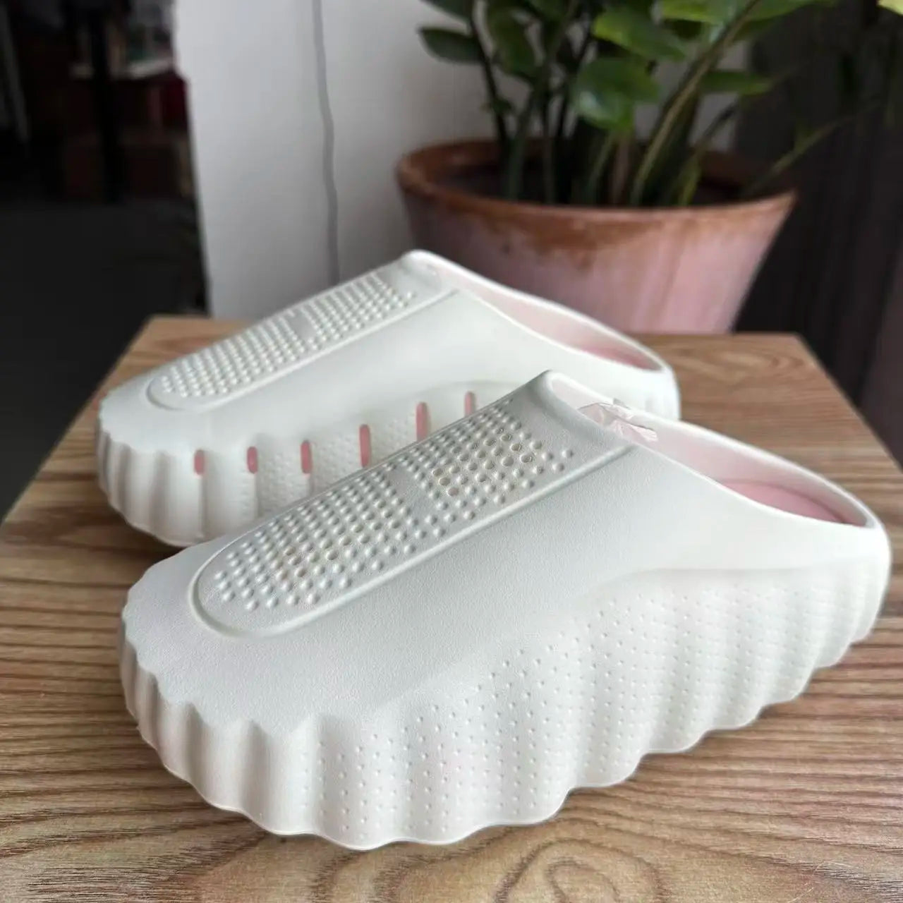 Men's Slippers Non-Slip Slides Fashion Massage Slippers Comfortable Women Slides Summer Sandals Outdoor Indoor Shoes Big Size
