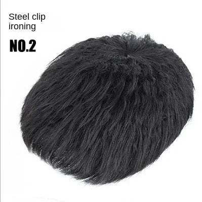 Human Hair 16x18CM 18X20CM Men Toupee With Clip Silk Top Breathable And Natural Male Hairpiece To Wear Quickly Increase Hair