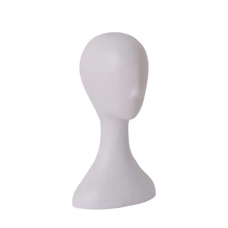 New Hair Salon Hairdressing Practice Training Human Head With Clamp