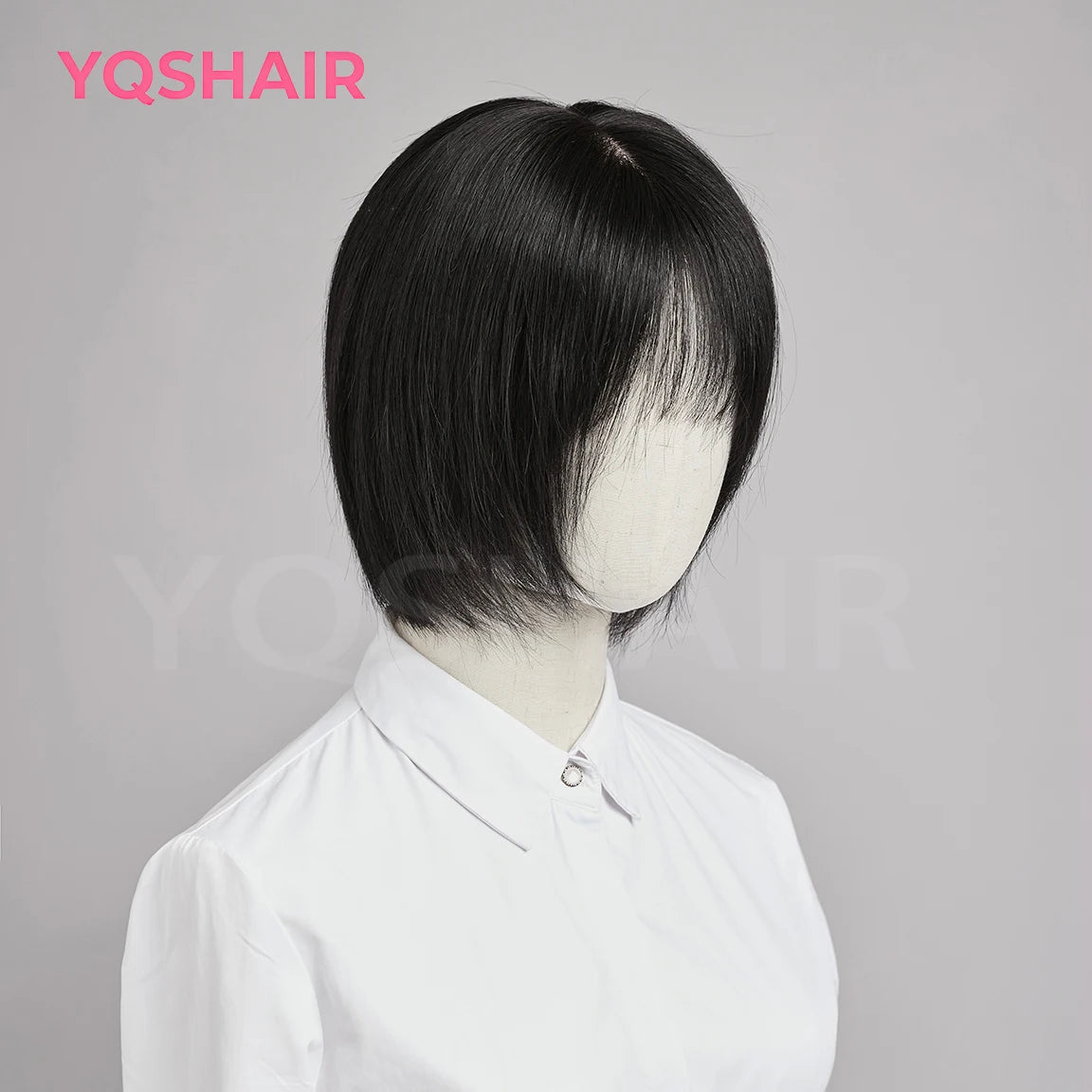 100% Human Hair Wig for  Women Natural Short Bob Style Real Hair Comfortable Breathable Cap Lightweight Daily Wear for Women