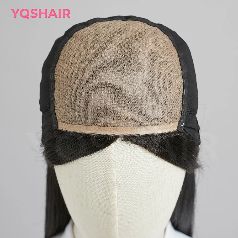 100% Human Hair Wig for  Women Natural Short Bob Style Real Hair Comfortable Breathable Cap Lightweight Daily Wear for Women